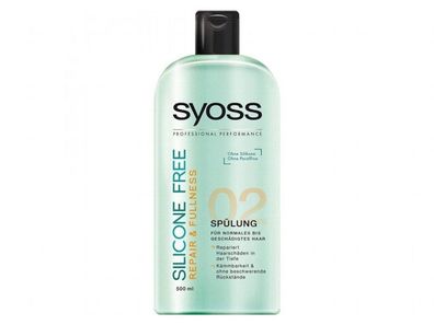 Syoss Silicone Free Repair & Fullness Spülung 500 ml