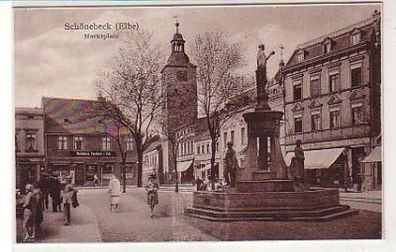 36231 Ak Schönebeck (Elbe) Marktplatz um 1930