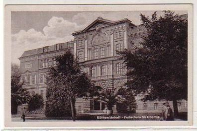 23093 Ak Köthen Anhalt Fachschule für Chemie 1954