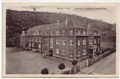 37442 Ak Weida Turnhalle der älteren Turnvereins 1931