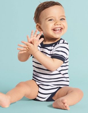 SOL´S Baby Striped Bodysuit Miles Kinder Bodies 3/6 - 18/23 Monate L01401