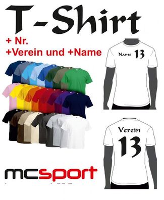 T-Shirt 10-Pack Aufwärmshirt, Vereinsshirt inkl. individuellem Druck M TOP