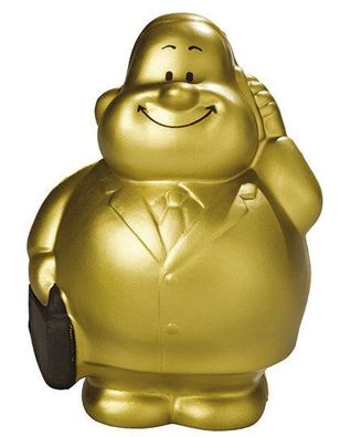 mbw Squeezies® Gold Bert® Bauch und Lächelgesicht Antistressball MBW24262