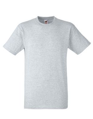 T-Shirt Fruit of the Loom 10 - Pack Heavy Cotton "TOP" Farbe grau Größe: XXL