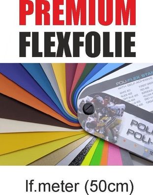Grundpreis 13,90€/ qm Flexfolie Premium Poli-Tape 1m x 50cm