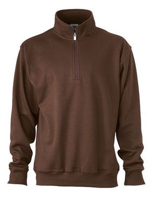 James + Nicholson Workwear Half Zip Sweat Sweatshirts & -jacken S - 4XL JN831