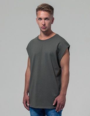Build Your Brand Sleeveless Tee S - XXL Rundhals T-Shirts BY049