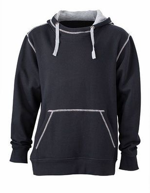 James + Nicholson Men´s Lifestyle Zip-Hoody Herren mit Kaputze S - 3XL JN961