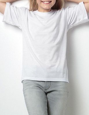 Xpres Kids Subli Plus® T-Shirt Kinder T-Shirt weiß 104 - 164 XP521