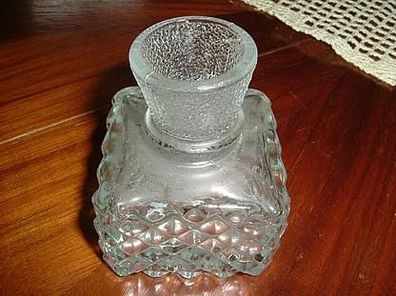 einfache Vase-dickes Pressglas-ähnlich Tintenfass