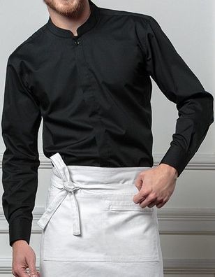 Bargear Men´s Bar Shirt Mandarin-Collar Longsleeve Business Herren K123