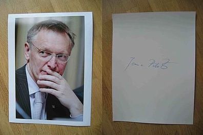 EU Kommissar Janez Potocnik - handsigniertes Autogramm!