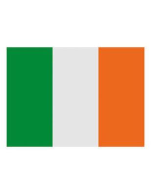 Printwear Fahne Irland Strapazierfähig FLAGDE (Gr. 90 x 150 cm)