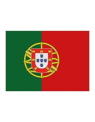 Printwear Fahne Portugal Strapazierfähig FLAGDE (Gr. 90 x 150 cm)