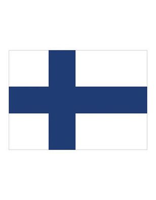 Printwear Fahne Finnland Strapazierfähig FLAGDE (Gr. 90 x 150 cm)