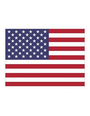 Printwear Fahne USA Strapazierfähig FLAGDE (Gr. 90 x 150 cm)