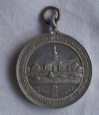 Medaille Gesangswettstreit Liederkranz Kreuznach 1898