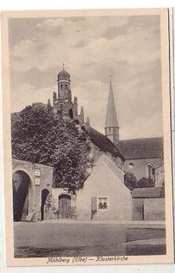 36310 Ak Mühlberg (Elbe) Klosterkirche um 1920
