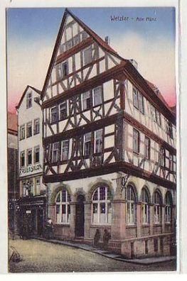 32233 Ak Wetzlar Alte Münz und Rasier-Salon um 1920