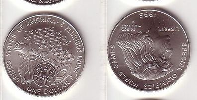 1 Dollar Silber Münze USA Olympiade Atlanta 1996
