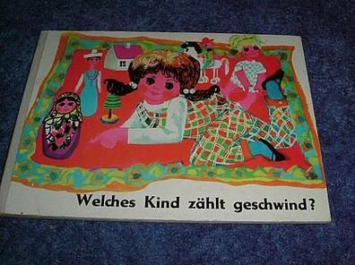 DDR Papp-Bilderbuch-Welches Kind zählt geschwind?