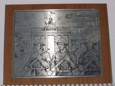 Metall Bild 25 Jahre Kampfgruppen der DDR