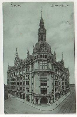 35981 Ak Bremen Baumwollbörse 1909