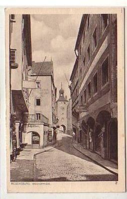37878 Ak Regensburg Brückstrasse um 1930