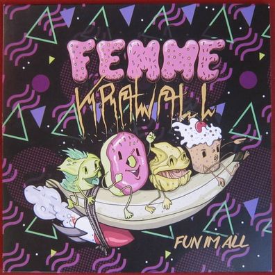 Femme Krawall - Fun im All Vinyl Spastic Fantastic Records farbig