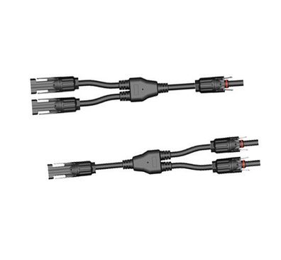 MC4 Stecker Paar 2-1 mit Kabel Y Solarstecker Buchse Connector UV best. H4