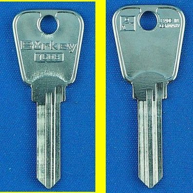 Schlüsselrohling Börkey 1608 für verschiedene Eurolocks L + F