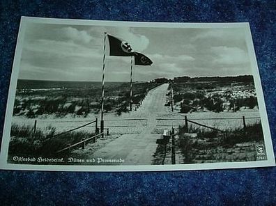 2874/ Postkarte-Ostseebad Heidebrink-Dünen u Promenade