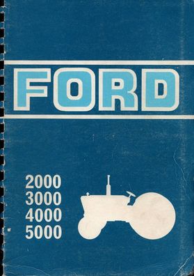 Originale Bedienungsanleitung Ford 2000-3000-4000-5000
