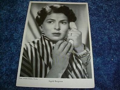 2917-Foto von Ingrid Bergman-unsigniert