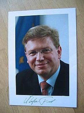 EU Kommissar Stefan Füle - handsigniertes Autogramm!