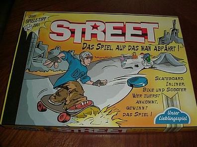 Street-Das Spiel, auf das man abfährt! ab 6 Jahren