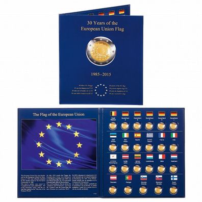Leuchtturm Münzalbum PRESSO "30 Jahre EU-Flagge" (347757)