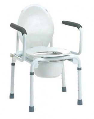 Toilettenstuhl Nachtstuhl WC - Stuhl Aluminium Stuhl Stacy Vermeiren