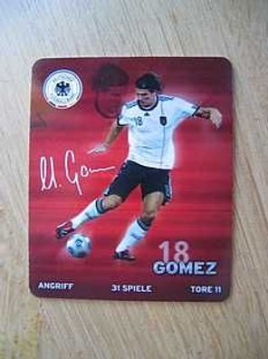 DFB Fußballnationalspieler Mario Gomez - Autogramm!!!