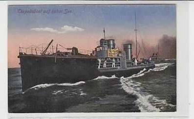 37043 Ak Torpedoboot auf hoher See um 1915