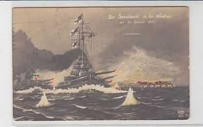 37209 Feldpost Ak Seeschlacht in der Nordsee 1915