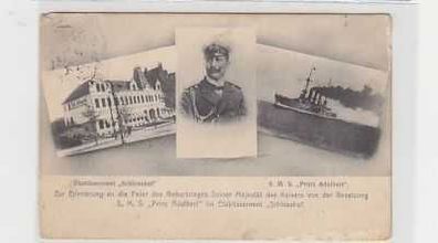 35650 Ak Kriegsschiff S.M.S. Prinz Adalbert 1908