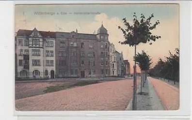 24991 Ak Wittenberge a. Elbe Hohenzollernstraße um 1910
