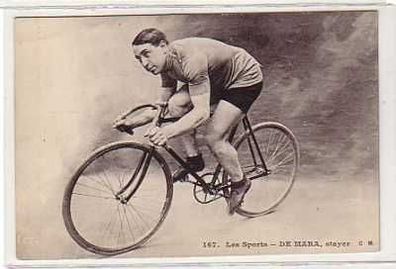 36265 Fahrrad Ak Steherrennfahrer de Mara um 1910