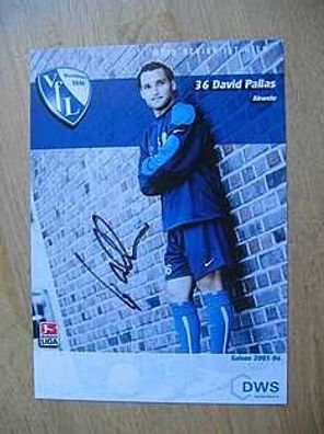 VfL Bochum Saison 2005/06 David Pallas Autogramm