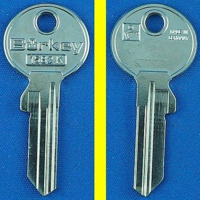 Schlüsselrohling Börkey 1582 K für verschiedene BAB, ESS Profilzylinder
