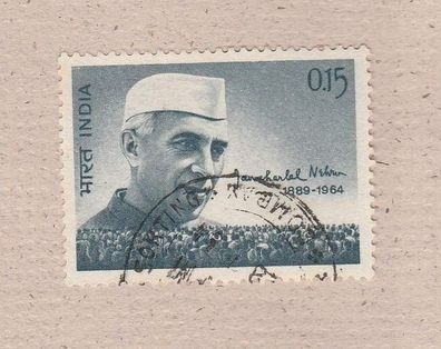 Indien - (Jawaharlal Nehru war ein indischer Politiker ) gestempelt