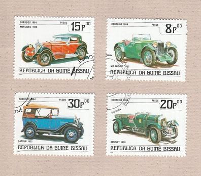 Motiv -Oldtimer (Mercedes1928, Bentley1928, Datsun1932, MG Midget 1932) o
