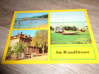 5626 Postkarte/ Ansichtskarte Am Wandlitzsee-Kreis Bernau