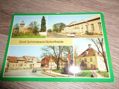 5630 Postkarte/ Ansichtskarte Groß Schönebeck